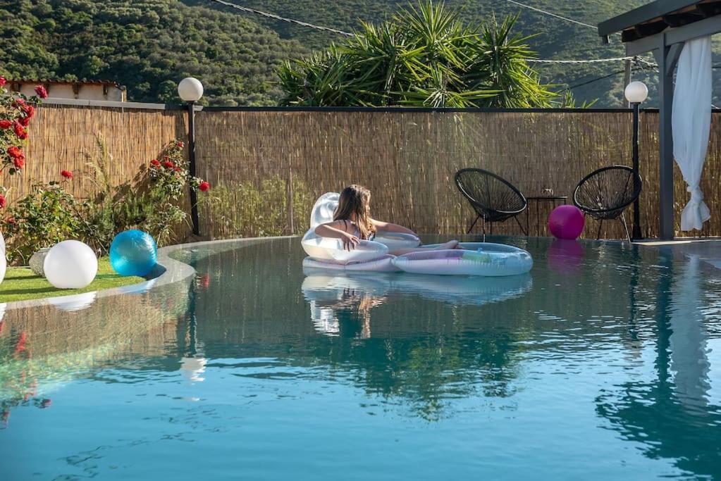 Casa Del Miele, Private Pool, Bbq, Mountain View. Villa Alikianos Dış mekan fotoğraf