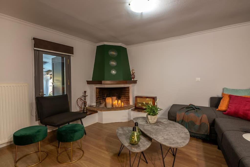 Casa Del Miele, Private Pool, Bbq, Mountain View. Villa Alikianos Dış mekan fotoğraf